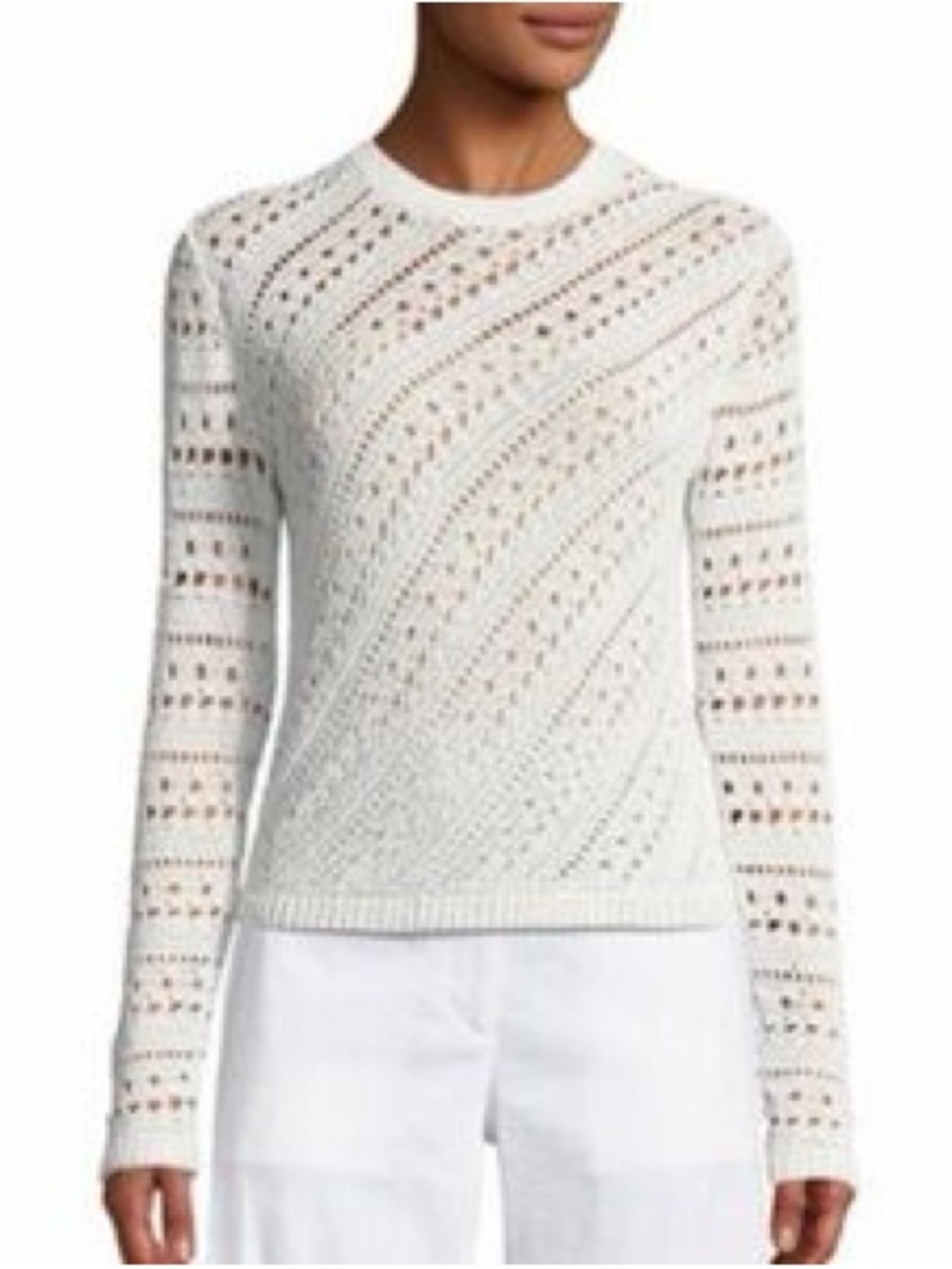 Theory Tissage Crochet Sweater ASOTV Willow General Hospital Sz S